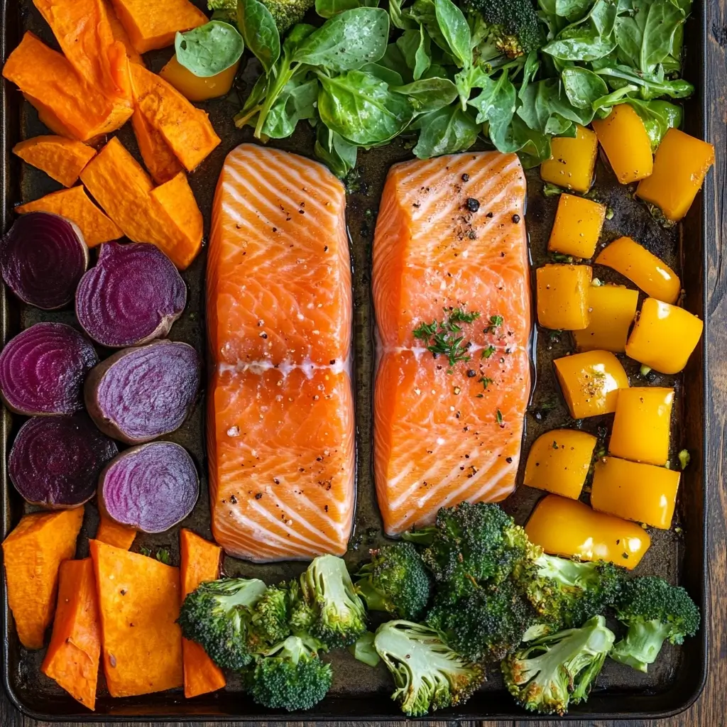 Sheet Pan Salmon with Roasted Veggies: The Ultimate One-Pan Meal